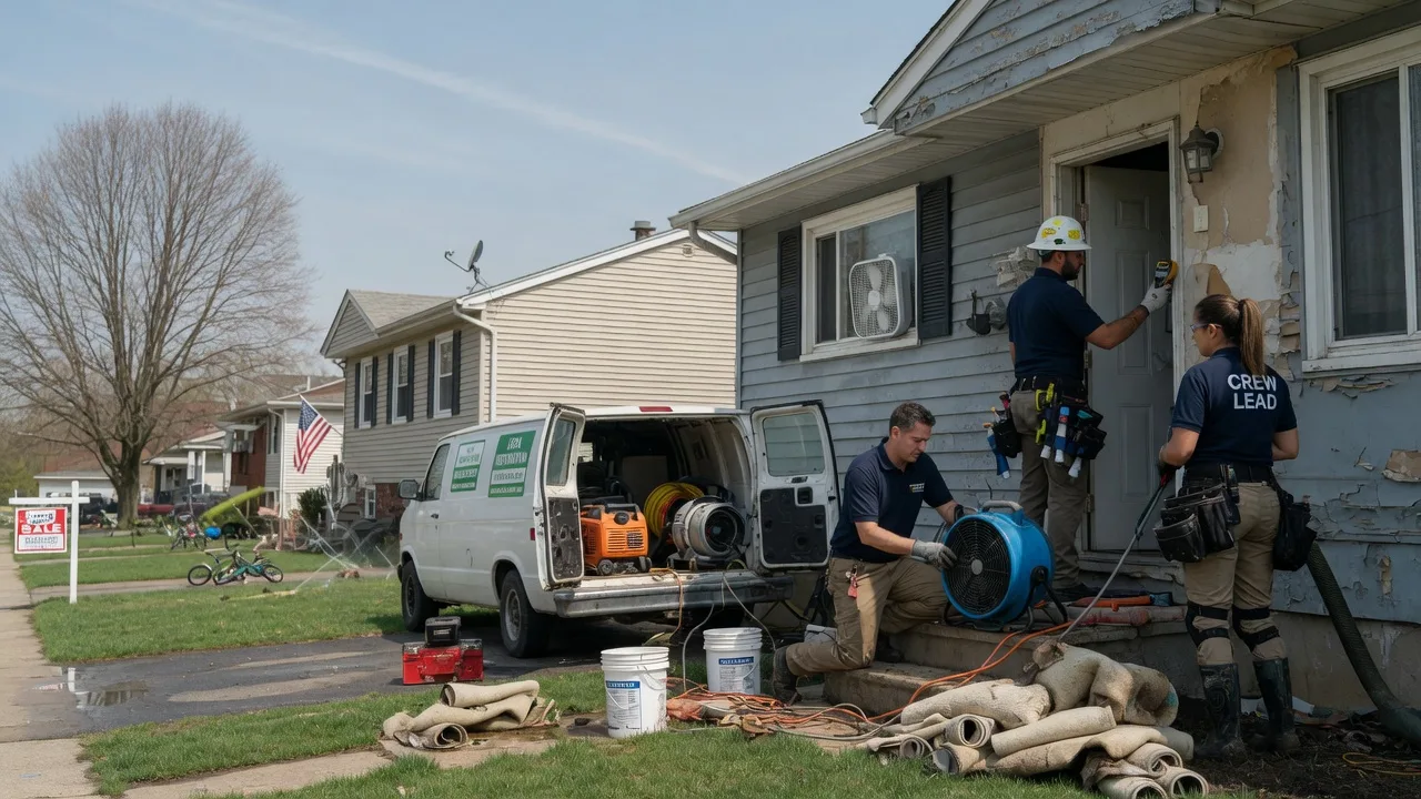 Flood Cleanup in Cheshire, OH near me